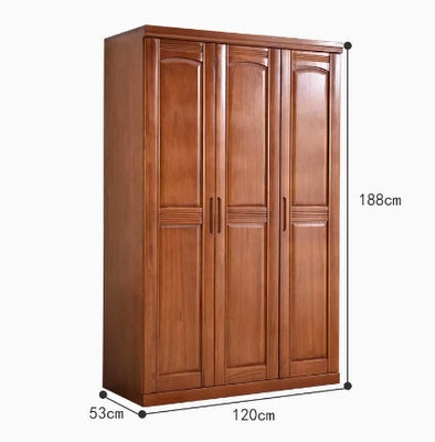 HAROLD COURTYARD Scandinavian Solid Wood Assorted Wardrobe