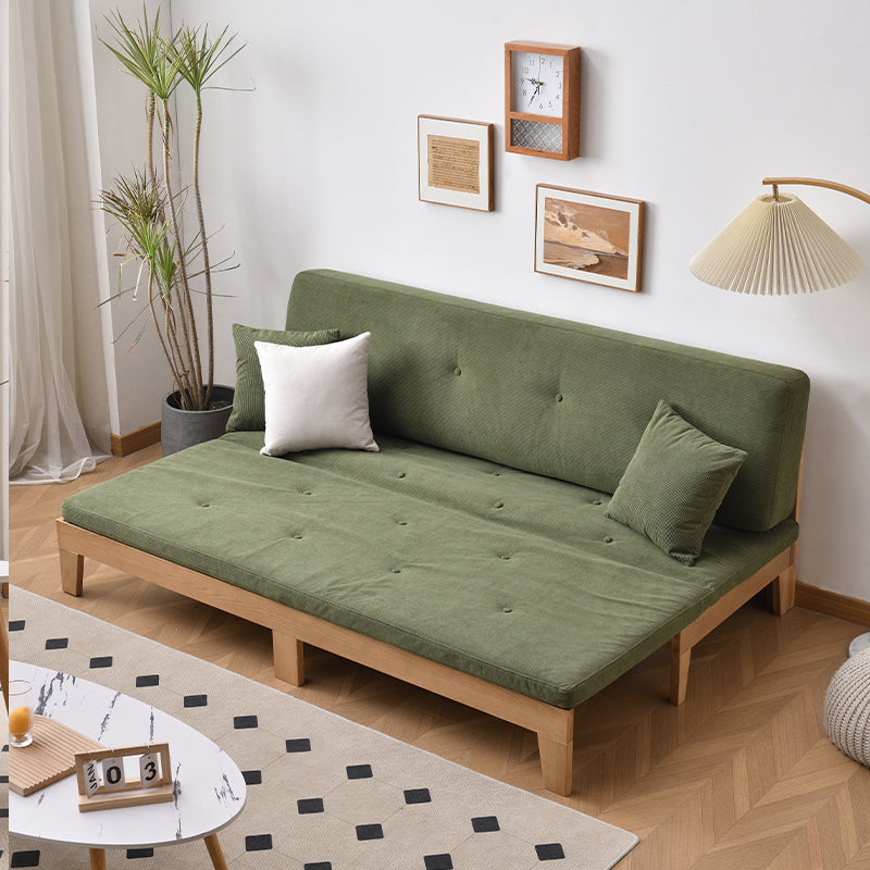 JACQUELINE Nordic All Solid Wood Sofa Bed Tatami Pull Out Bed