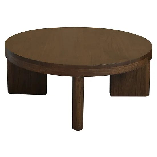 RADISSON Apollo Teak Round Coffee Table 90 x 90 x 35 cm TEK168 CT 090 AP (WN) ( Picture Colour Illustration for Reference Only )
