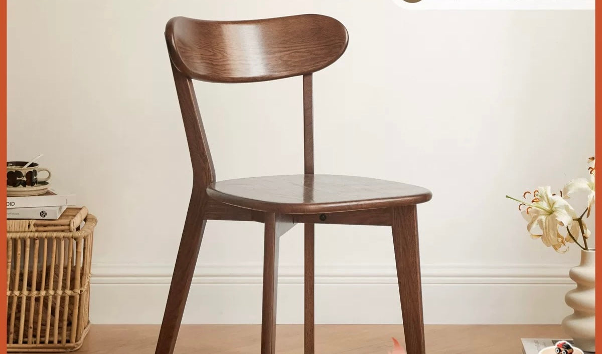 TOBY ACCORD Rustic Solid Wood Dining Chair