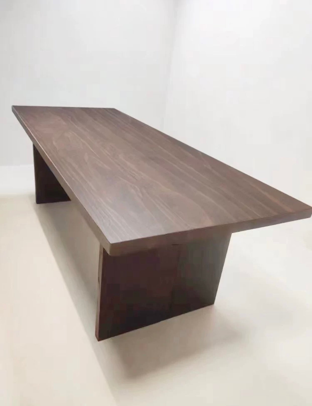 BRADYA Dining Table Natural Straight Edge / Live Edge Hardwood