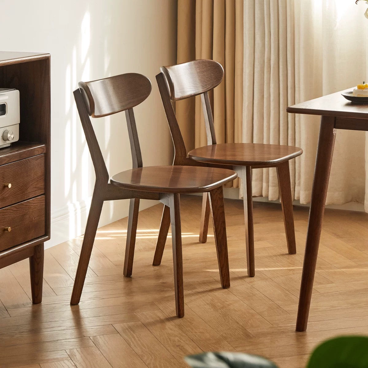 TOBY ACCORD Rustic Solid Wood Dining Chair