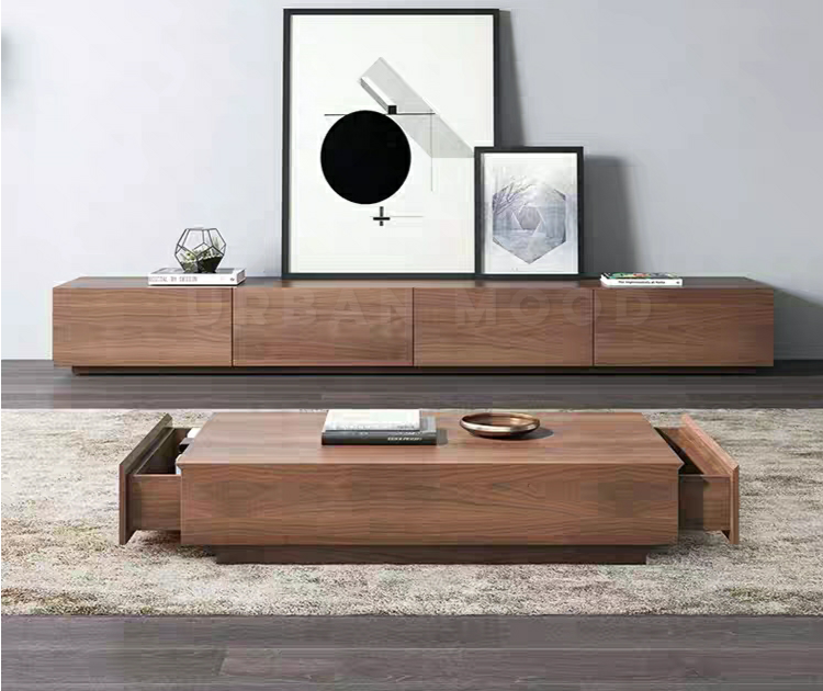 ALEXANDRA Modern Japanese TV Console Sideboard