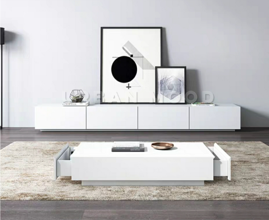 ALEXANDRA Modern Japanese TV Console Sideboard