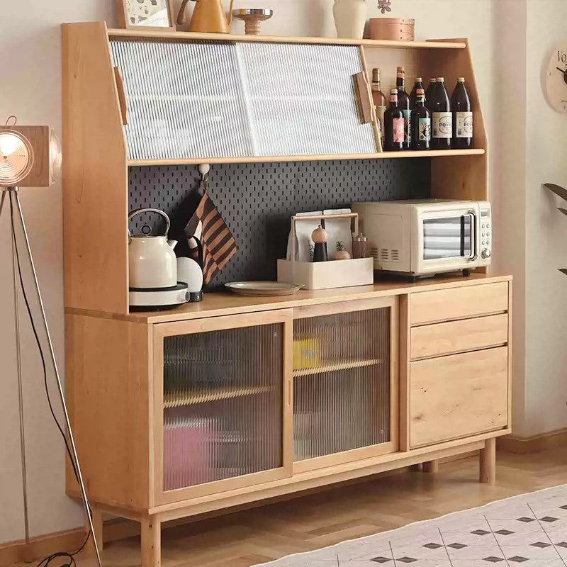 AMBROSE WESTIN American Solid Wood Multi Storage Dining Kitchen Sideboard Scandinavian Style