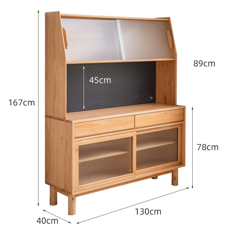 AMBROSE WESTIN American Solid Wood Multi Storage Dining Kitchen Sideboard Scandinavian Style