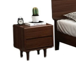 CHLOE HILTON American Solid Wood Nordic Design Minimalistic Walnut Bed Frame
