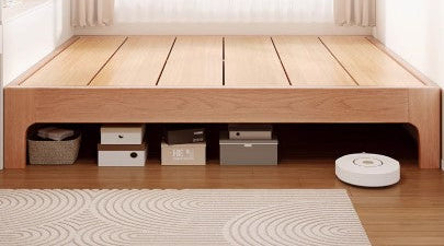 COLETTE FAIRFIELD American Solid Wood Japandi Style Tatami Platform Bed Frame