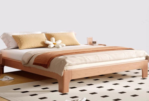 COLETTE FAIRFIELD American Solid Wood Japandi Style Tatami Platform Bed Frame