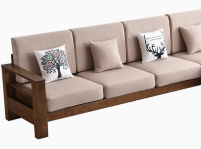 ALDRIC COURTYARD American Solid Wood Assorted Sofa Modern Scandinavian Style