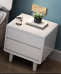 ANNETTE HILTON Scandinavian Style American Solid Wood Economic Price Bed Frame