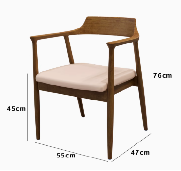 ADO COURTYARD Minimalist American Solid Wood Oval Table Nordic Design