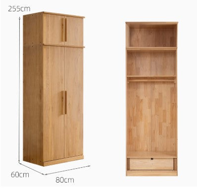 AVIELLA WESTIN American Solid Wood Japandi Style Multi Size Wardrobe