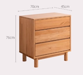 ADELPHA WESTIN American Solid Wood Chest of Drawers Japandi Design 3 6 Drawers Size