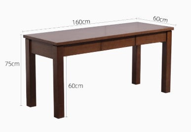 BRIGHTON WESTIN American Solid Wood Scandinavian Style Work Desk 2 Size 2 Colour