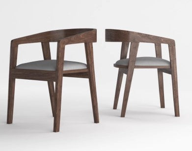 BENAYAH FAIRFIELD American Solid Wood Minimalist Walnut Conference / Dining Room Table