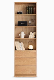 BILLY FAIRFIELD American Solid Wood Nordic Style Modular Bookcase