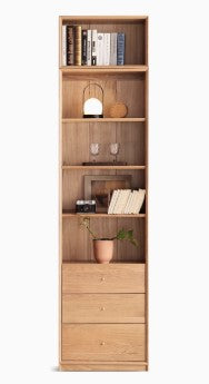 BILLY FAIRFIELD American Solid Wood Nordic Style Modular Bookcase