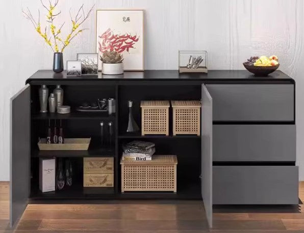 CALLAN EMBASSY Buffet American Solid Wood Multi Colour Minimalistic Dining Sideboard Nordic Design