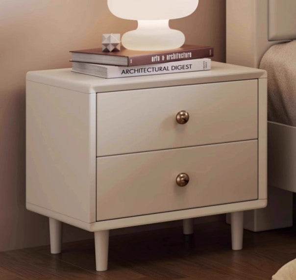 CARMEL HILTON Scandinavian Design American Solid Wood Grey Bed Frame 3 Size
