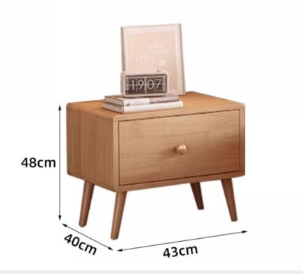 CONSUELA HAMPTON Scandinavian Style American Solid Wood 3 Size Minimalistic Bed Frame