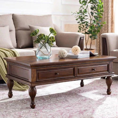 DELLILAH American Classic Coffee Table Solid Wood L120 D60 H49