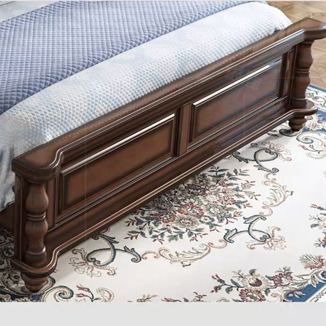 DENBY COURTYARD American Pure Solid Wood Bed Frame