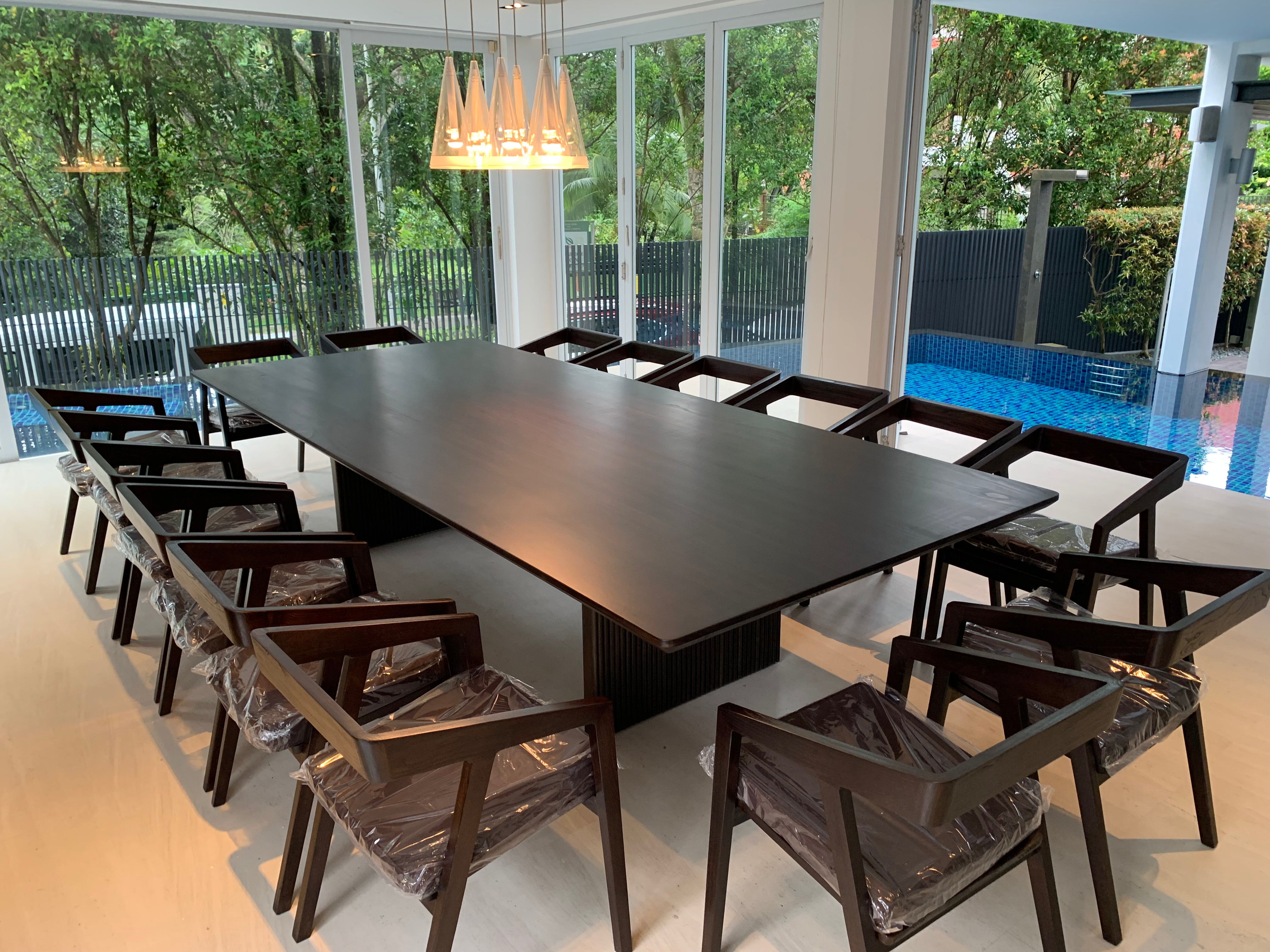SAYLOR NEW YORK REGIS Minimalist Dining Table / Conference Table