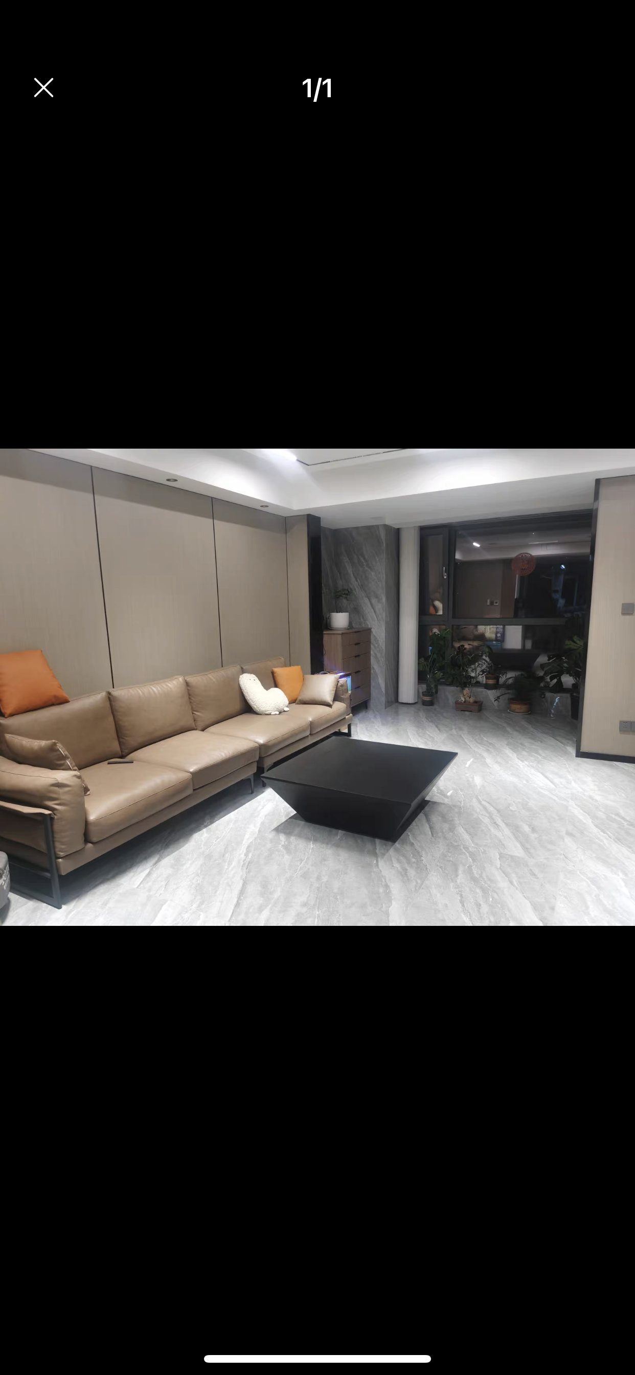 BORG SHERATON Scandinavian Solid Wood Veneer Square Coffee Table