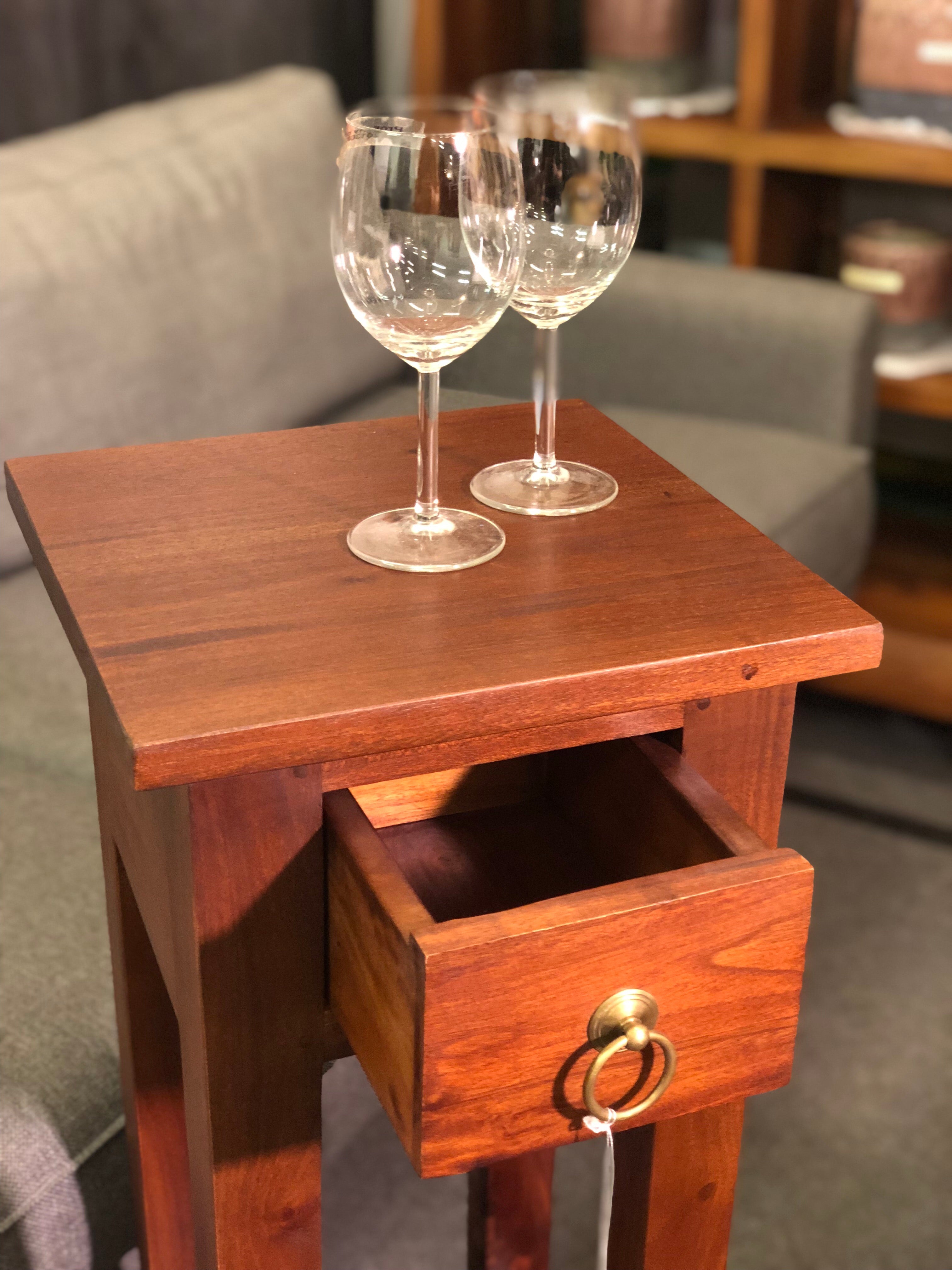 Signature Telephone Table Planter Stand TEK168 PS 001 SL Side Table ( Mahogany Colour ) xx
