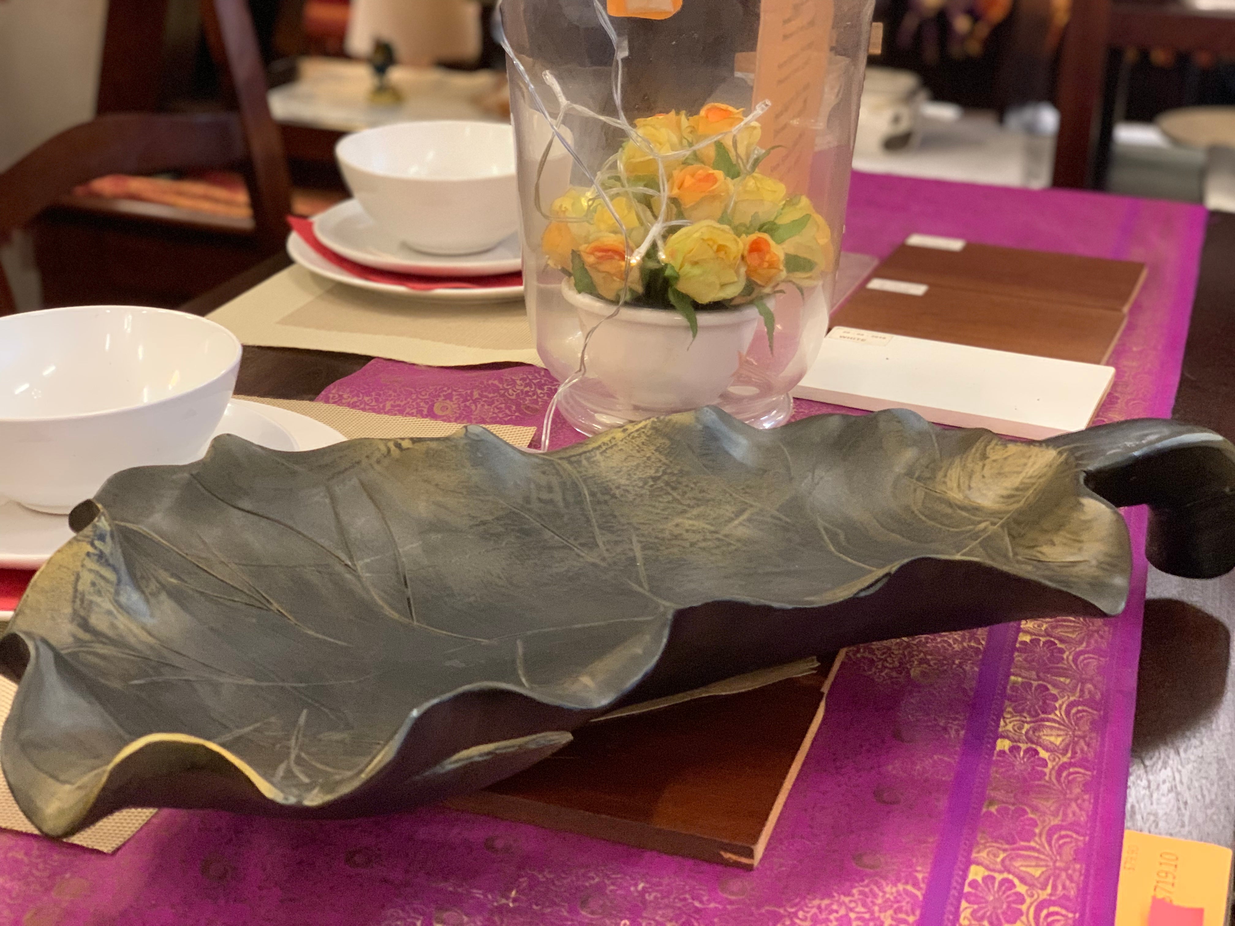 Balinese Leave Tray  Ornament TEK 3986