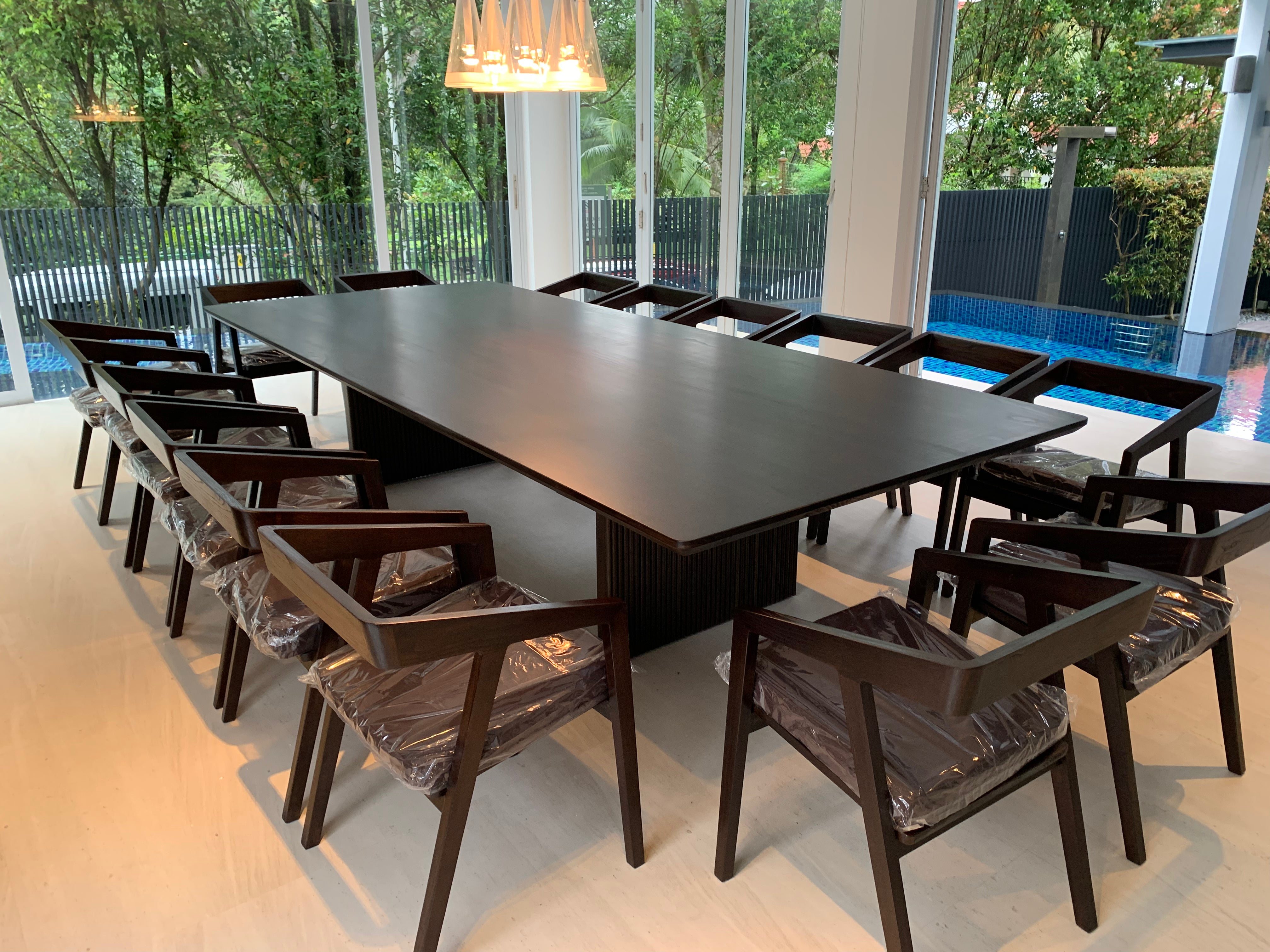 SAYLOR NEW YORK REGIS Minimalist Dining Table / Conference Table