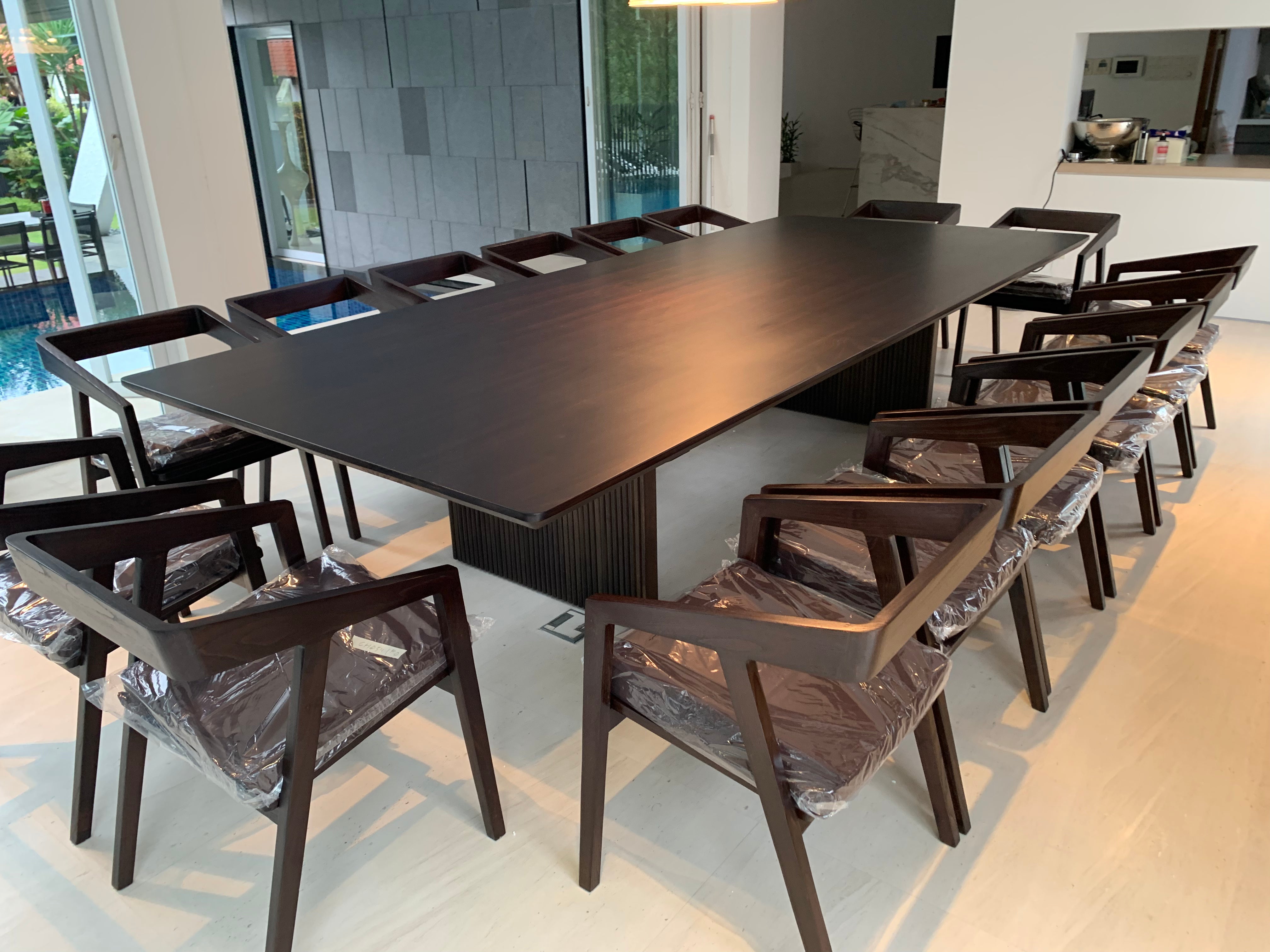 SAYLOR NEW YORK REGIS Minimalist Dining Table / Conference Table