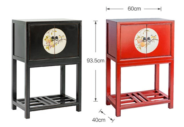 INGEBORG COURTYARD Antique Chinese Solid Wood Cabinet