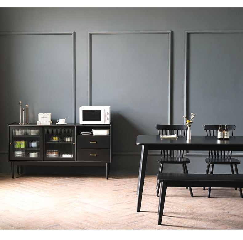 AMALIA Scandinavia Buffet Sideboard Modern Solid Wood sideboard