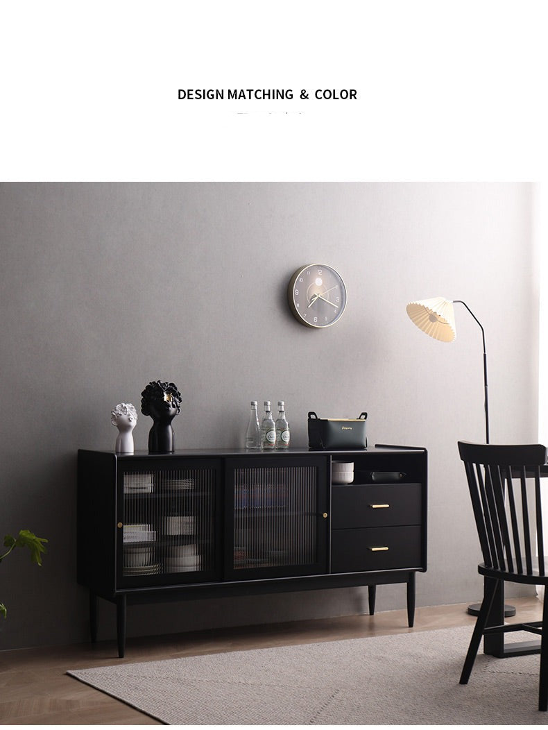 AMALIA Scandinavia Buffet Sideboard Modern Solid Wood sideboard