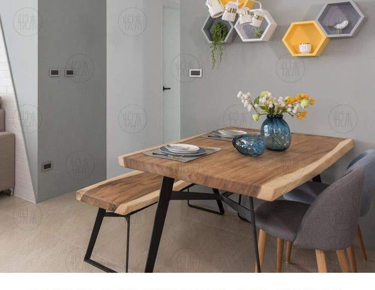 AVERY Solid Wood Dining Table