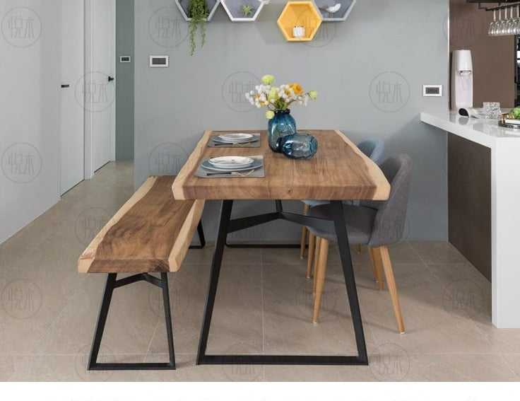 AVERY Solid Wood Dining Table