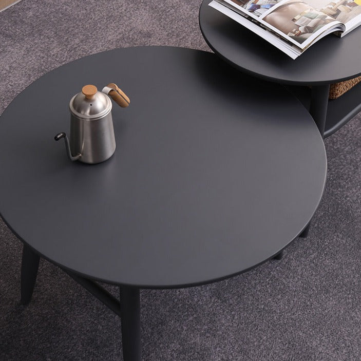 Alayah Japanese Scandinavian Coffee Table Solid Wood