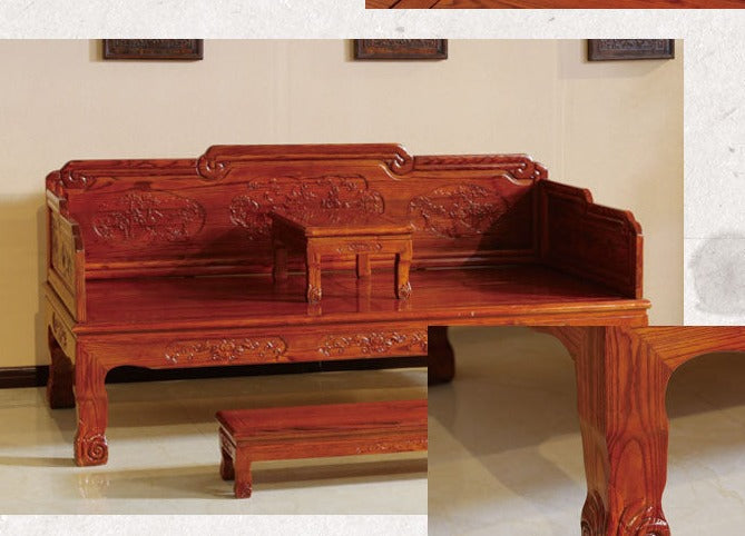 WAREHOUSE SALE EMERY Dynasty Daybed Sofa Solid Wood Modern Zen ( 3 Seater 4 Size 4 Design ) ( Special Price $1499 )