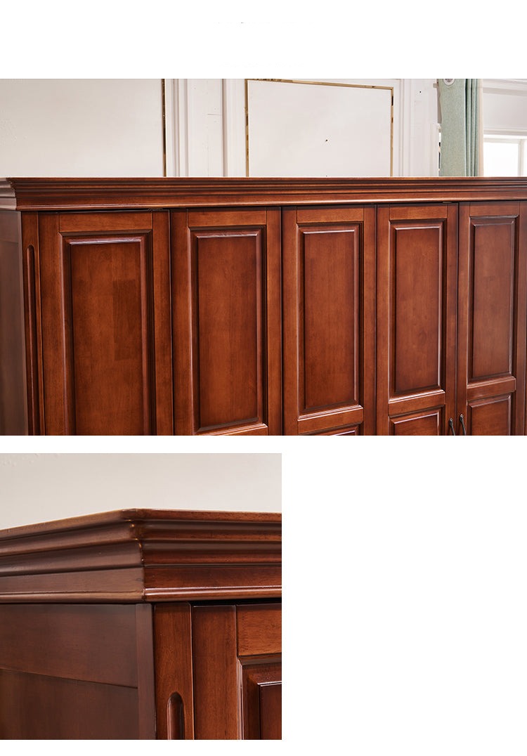 Norah Boston Hilton American Wardrobe Luxury Modern Solid Wood 2, 3, 4, 5 doors