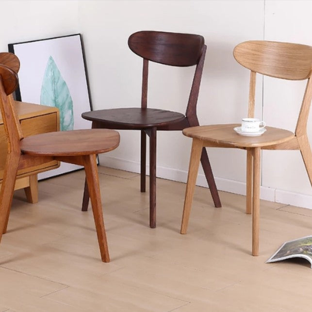 TOBY ACCORD Rustic Solid Wood Dining Chair