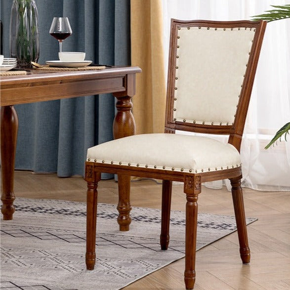 ELNA COURTYARD Scandinavian American Solid Wood Dining Chair