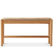 Scandinavian Oak Wood Shoe Changing Bench FUJI