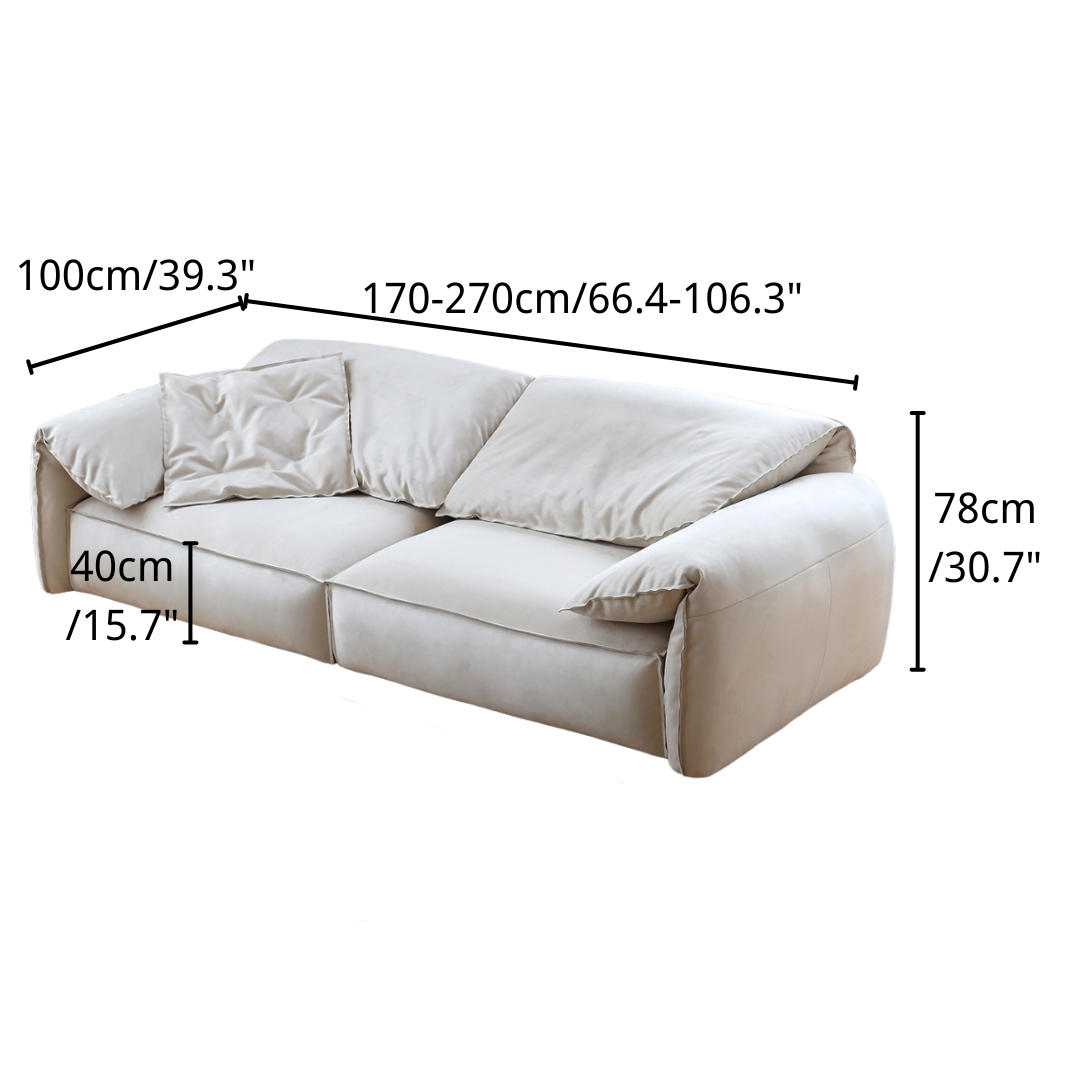 Gilles Rolled Arm Sofa