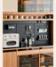 Scandinavian Cherry Wood Sintered Stone Side Cabinet TIMELESS