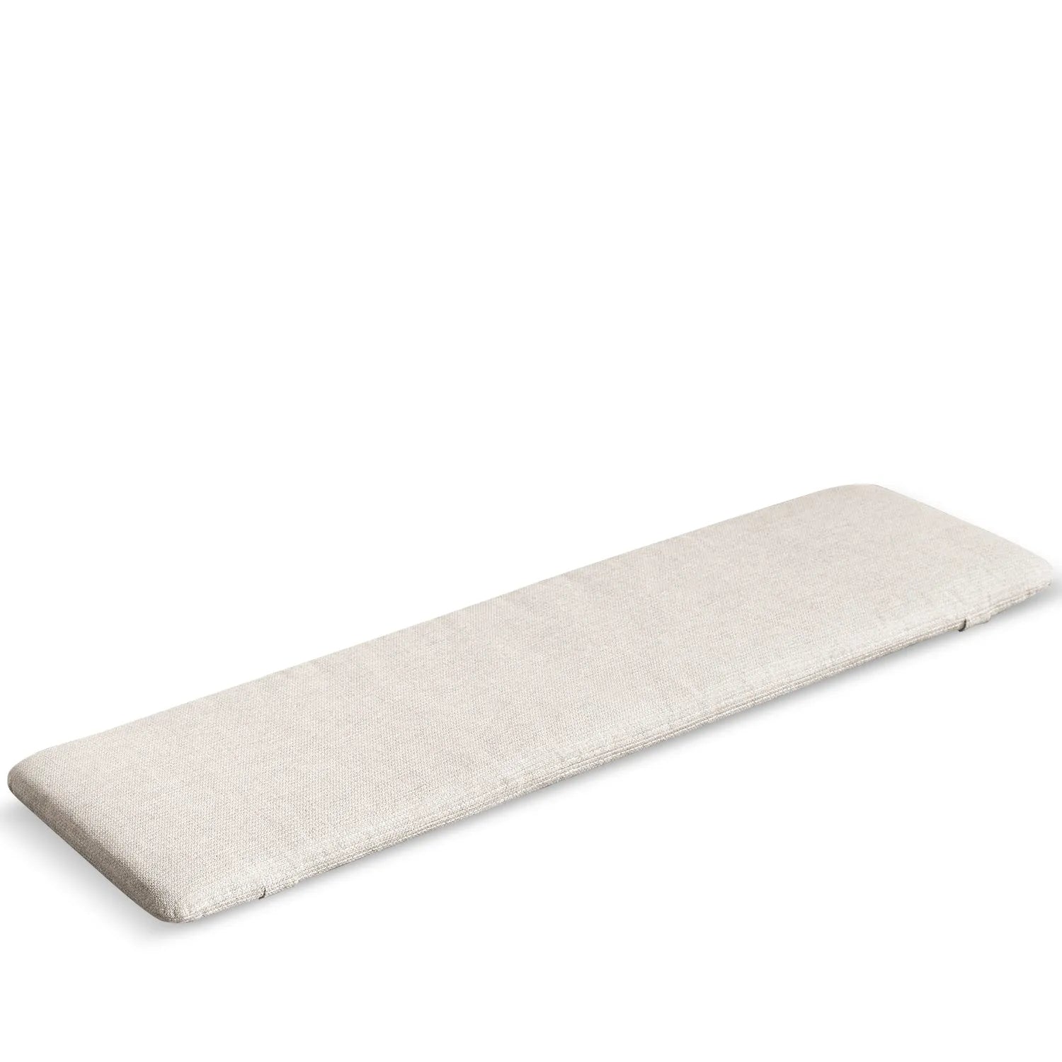 Scandinavian Removable Padded Bench Cushion CHEESE