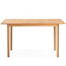 Minimalist Ash Wood Dining Table BOREL