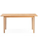 Minimalist Ash Wood Dining Table BOREL