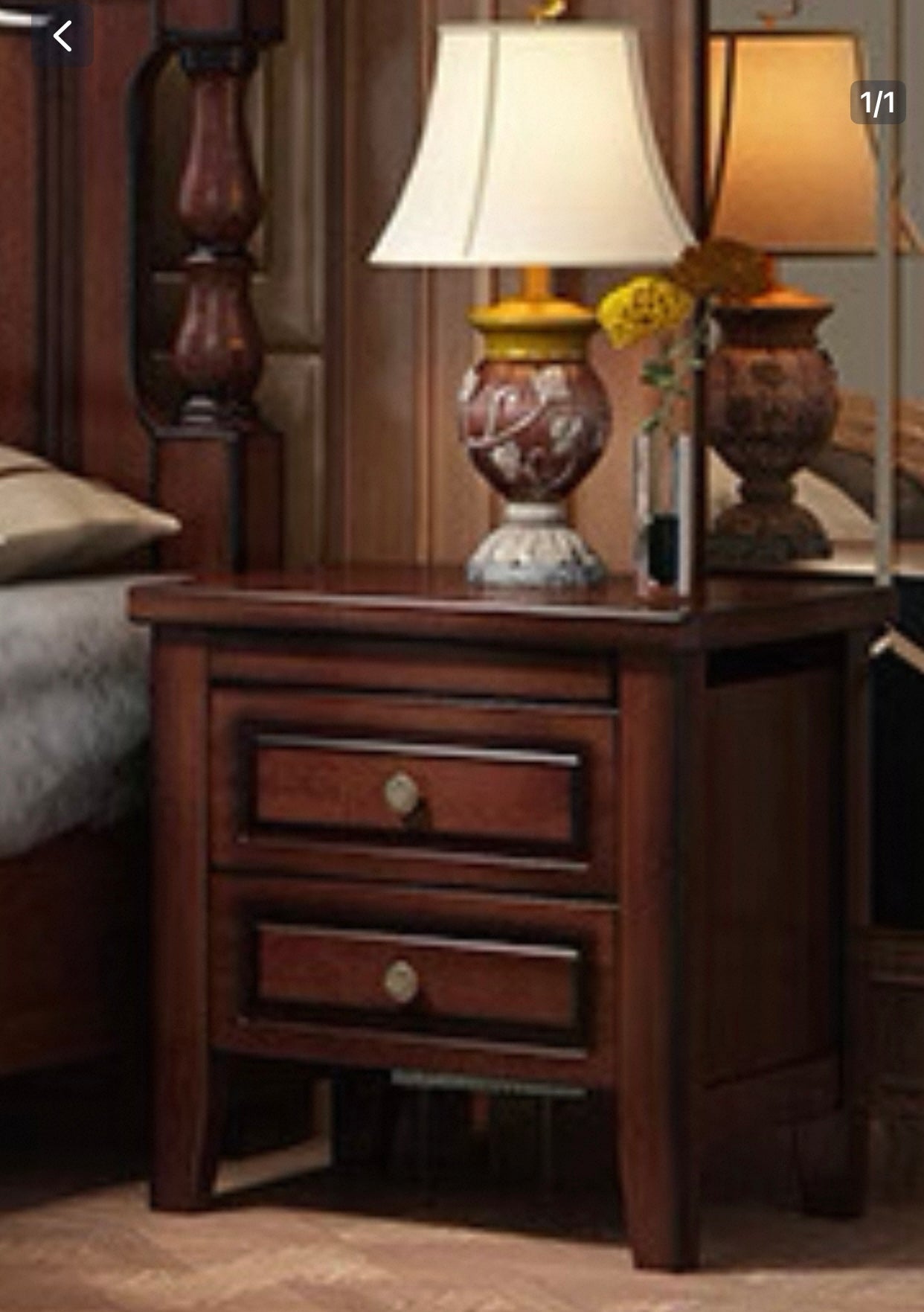 DENBY COURTYARD American Pure Solid Wood Bed Frame